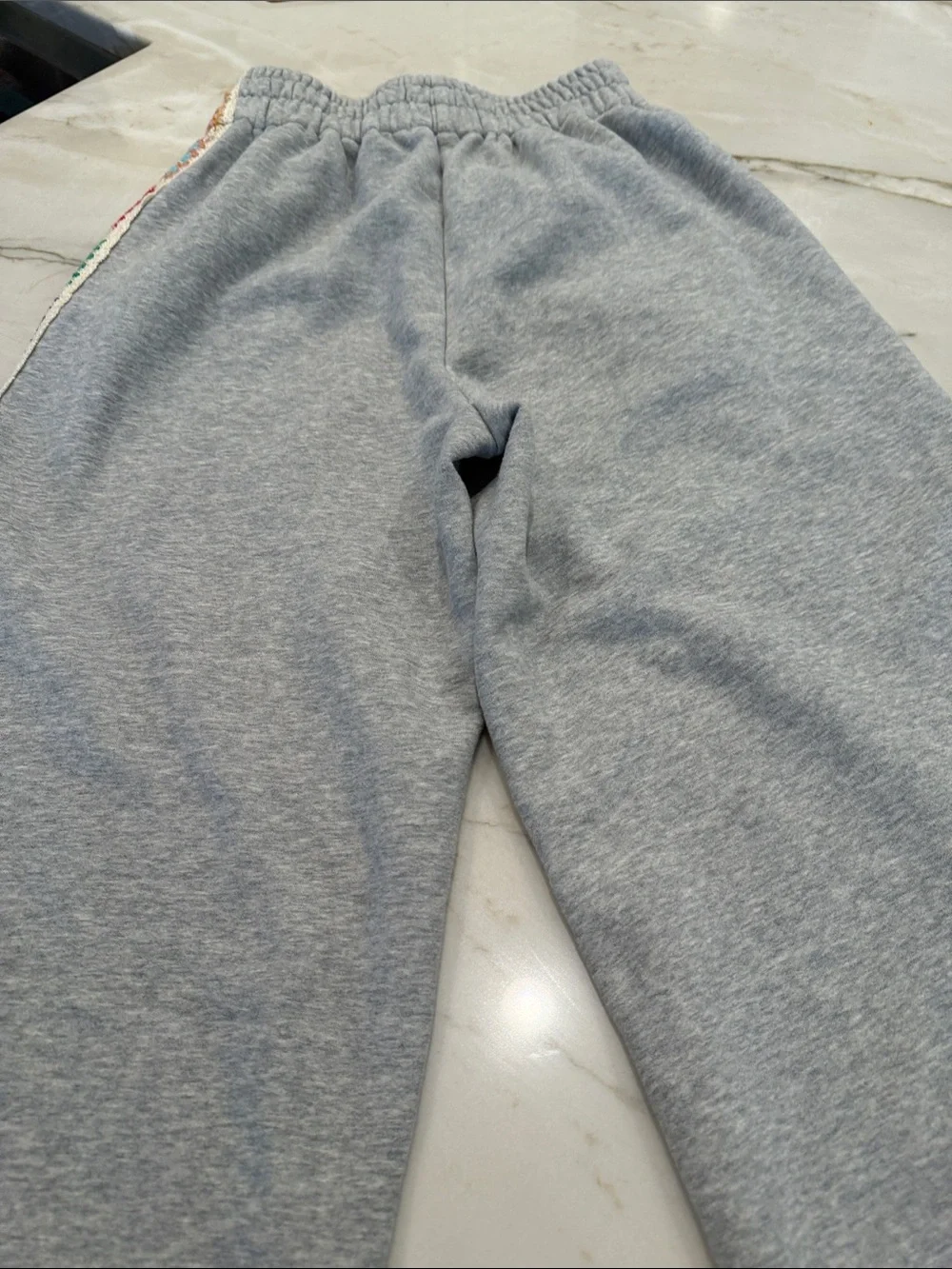 Natural Life Boho Embroidered Sweatpants. - Picture 7 of 8